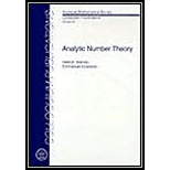 Analytic Number Theory