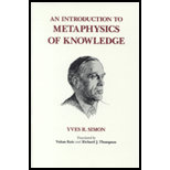 Introduction to the Metaphysics of Knowledge