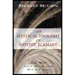 Mystical Thought of Meister Eckhart