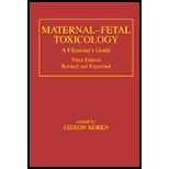 Maternal Fetal Toxicology