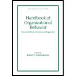 Handbook of Organizational Behavior