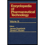 Encyclopedia of Pharmaceut. Tech., Volume 19