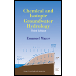 Chemical and Isotopic Groundwater Hydrology