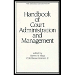 Handbook of Court Administration and Management