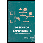 Design of Experimentation  A No Name Approach