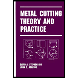 Metal Cutting and Theory and Practice