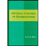 Optimal Control of Hydrosystems