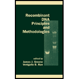 Recombinant DNA Principles and Medthodologies