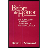 Before the Horror  The Population of Hawaii on the Eve of Western Contact