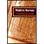 Modern Korean  An Intermediate Reader