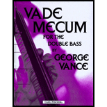 Vade Mecum for the Double Bass - George Vance