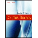 Solution Building in Couples Therapy