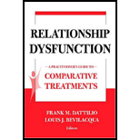 Relationship Dysfunction  Practitioners Guide to Comparative Treatments