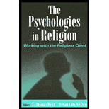 Psychologies in Religion  Working with the Religious Client