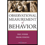 Observational Measurement of Behavior