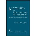 Key Words in Psychosocial Rehabilitation  A Guide to Contemporary Usage