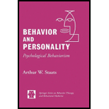 Behavior and Personality