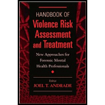 Handbook of Violence Risk Assessment and Treatment