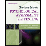 Clinicians Guide to Psychological Assessment and Testing With Forms and Templates for Effective Practice