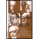 Jewish Perspectives on Christianity