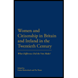 Women and Citizenship in Britain and Ireland in the 20th Century What Difference Did the Vote Make?