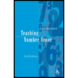 Teaching Number Sense