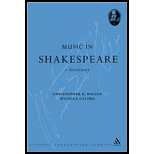 Music in Shakespeare Dictionary