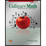 Culinary Math   With CD