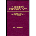 Theoretical Epidemiology  Principles of Occurrence Research in Medicine