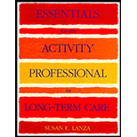 Essentials for the Activities Professional in Long Term Care