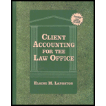 Client Accounting for the Law Office / With Three 3Disks