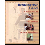 Restorative Care  Fundamentals for Certified Nursing Assistants