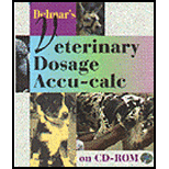 Delmars Veterinary Dosage Accu Calc  Comprehensive Dosage Calculations Learning System   CD