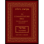 Commentators Bible  The Jps Miqraot Gedolot Numbers