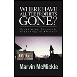 Where Have All the Prophets Gone?  Reclaiming Prophetic Preaching in America