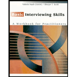 Basic Interviewing Skills  A Workbook for Practitioners