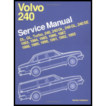 Volvo 240 Service Manual 1983 Through 1993