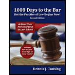 1000 Days to the Bar But the Practice of Law Begins Now