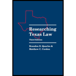 Researching Texas Law