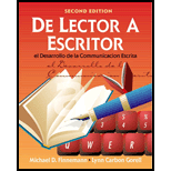 De Lector a Escritor  El Desarollo de la Communicacion Escrita