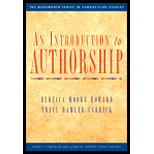 Authorship in Composition Studies