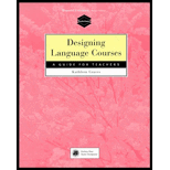 Designing Language Courses  A Guide for Teachers