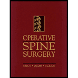 Operative Spine Surgery