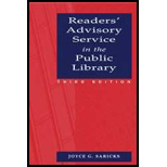 Readers Advisory Service In The Public Library