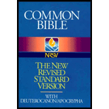 Common Bible, New Revised Standard Edition