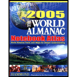 World Almanac 2005 Notebook Atlas