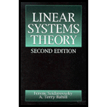 Linear Systems Theory