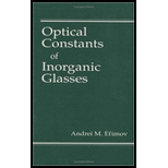 Optical Constants of Inorganic Glasses