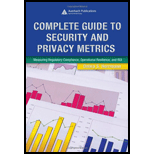 Comp. Guide to Security and Privacy Metrics