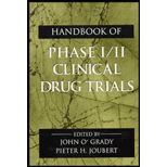 Handbook of Phase I II Clinical Drug Trials